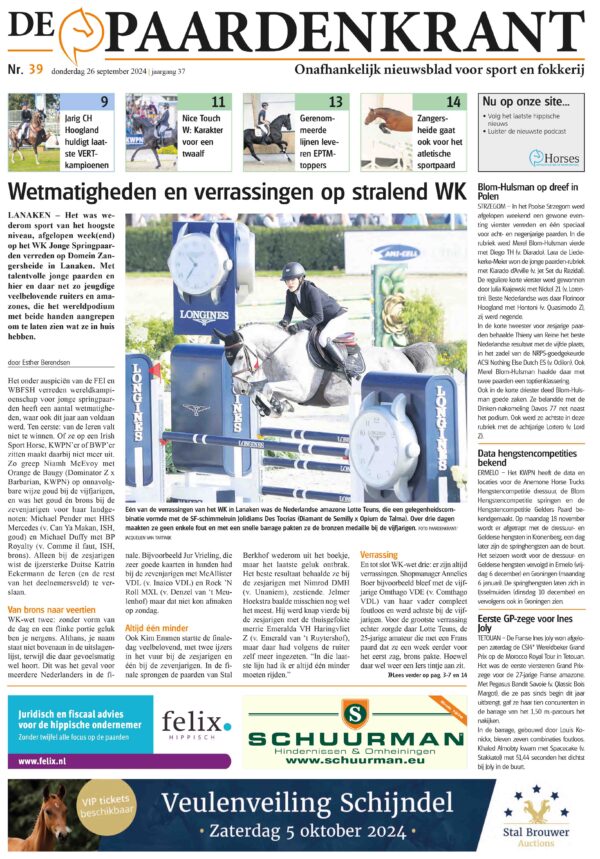 De Paardenkrant 39 – 2024 print